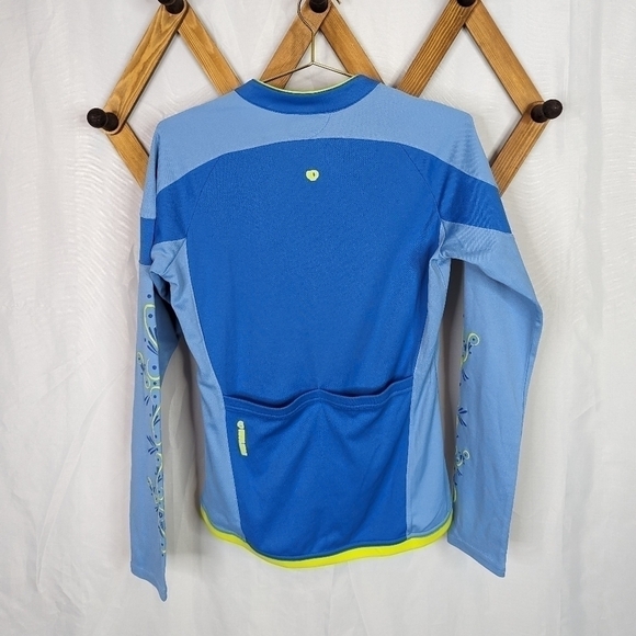Pearl Izumi Triathlon Cycling Athletic Quarter Zip Pullover Sweatshirt Top - Picture 2 of 9